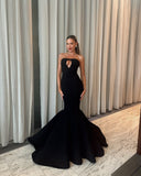 Anika | Women's Fitted Strapless Mermaid Maxi Prom Dress