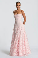 Briar | Women's Floral Sleeveless Maxi Wedding Guest Dress