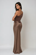 Kaelyn | Women's Elegant One Shoulder Maxi Wedding Guest Dress