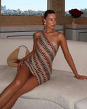 Laury | Women's Knitted One-Shoulder Mini Dress
