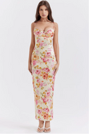 Selah | Women's Sleeveless Floral Maxi Summer Wedding Guest Dress