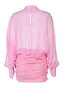 Solene | Women's Long Sleeve Mini Summer Cocktail Dress