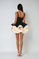 Sutton | Women's Sleeveless Puffy Mini Cocktail Dress