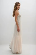 Tabitha | Women's Lace Corset Tulle Maxi Prom Dress