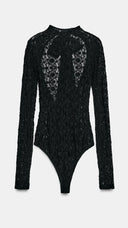 Vivian | Women's Lace Bow Detailed Two-Piece Set