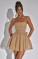 Madeline | Women’s Strapless Glitter Sequin Mini Party Dress