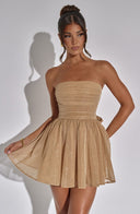 Madeline | Women’s Strapless Glitter Sequin Mini Party Dress